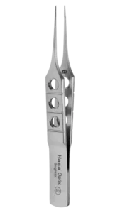 Ophthalmic instruments - Portrait picture of Notched Forceps