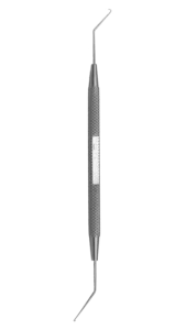 Ophthalmic Double-Ended Manipulator/chopper, Lund Iris Hook/Phaco Chopper