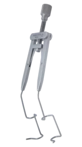 Portrait Picture of ophthalmic Adjustable Speculum, Lieberman Speculum, Fine Open
